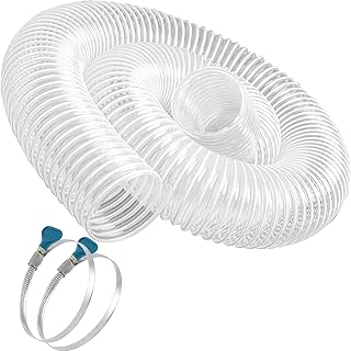 Heavy PVC Dust Collection Hose - Flexible & Reinforced