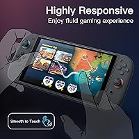 Vista 4 de JETech Protector de pantalla mate para Nintendo Switch 2 2025, película de vidrio templado antirreflejos 9H con herramienta de fácil instalación