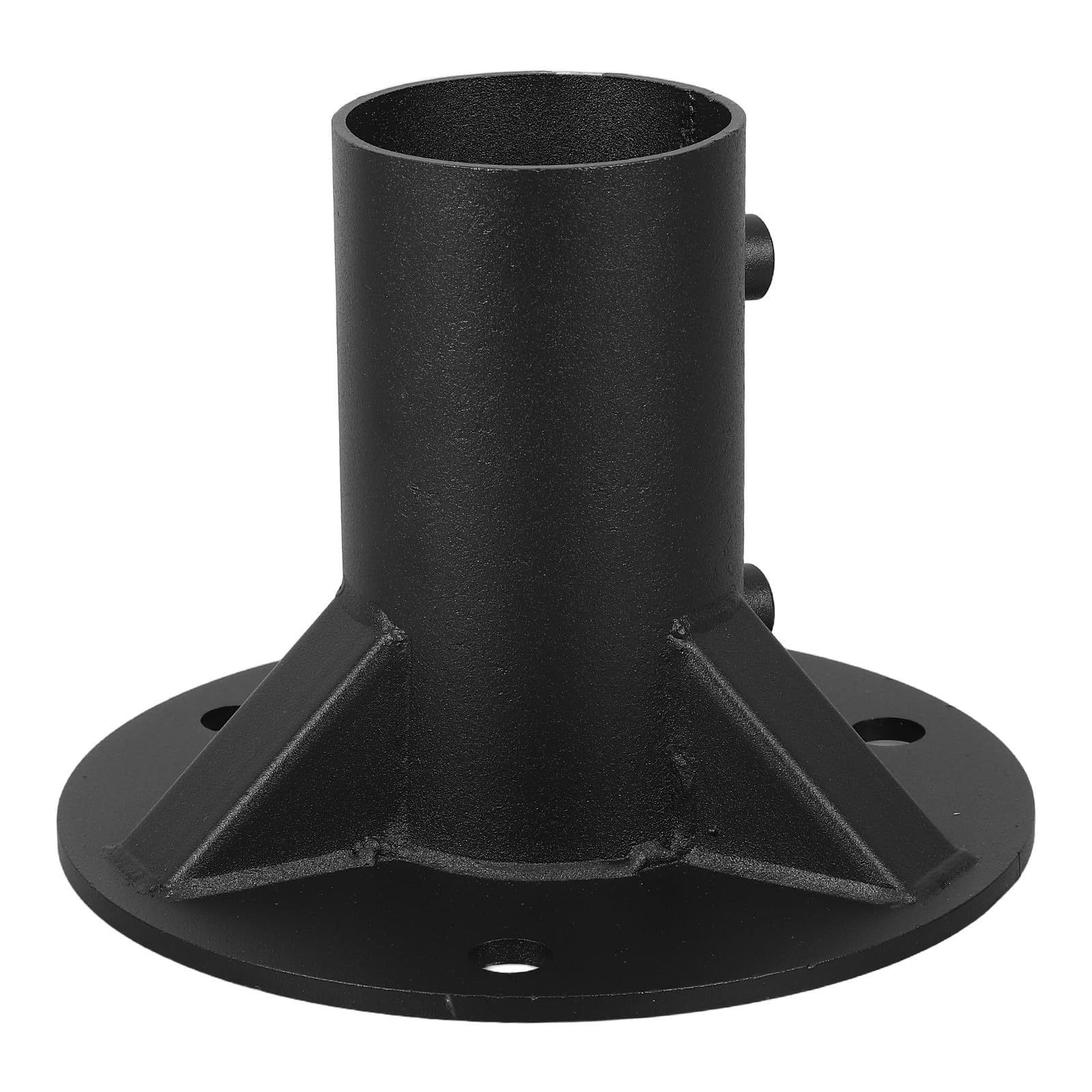 Base de brida para poste de cerca Kisangel de 55 mm para suelo 8