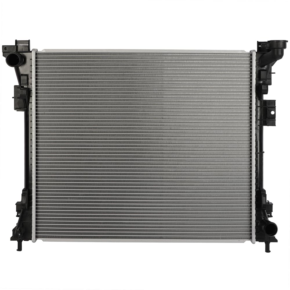 OCPTY Core Radiator Plastic Aluminum Radiator Compatible for 2008-2019 for Dodge Grand for Caravan 2012-2015 for Ram for C/V 2009-2014 for Volkswagen