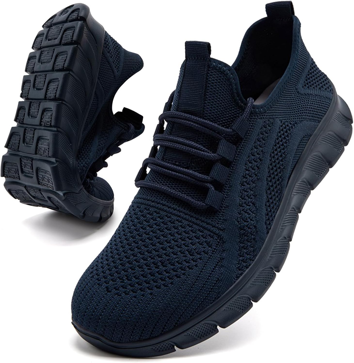 Running Shoes for Men SneakersTennis Walking Gym Slip On Comfortable Lightweight Breathable Athletic Workout Fashion Sports Casual Shoe