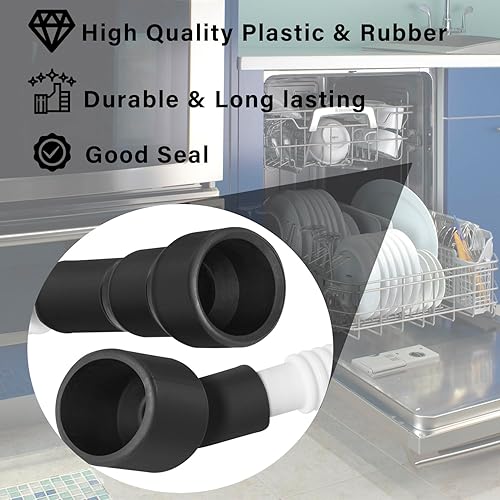 Miniatura 4 de 807117001 Manguera de drenaje, compatible con algunos lavavajillas Frigidaire y Electrolux