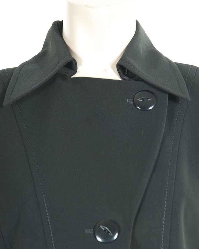Ladies black mac Clearance