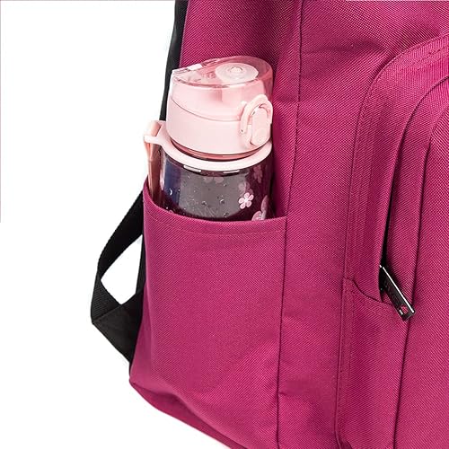 Miniatura 7 de Mochila casual ligera Mochila para estudiantes Mochila clásica Adolescentes niñas y niños mochilas para computadora, Negro -, Computadora portátil
