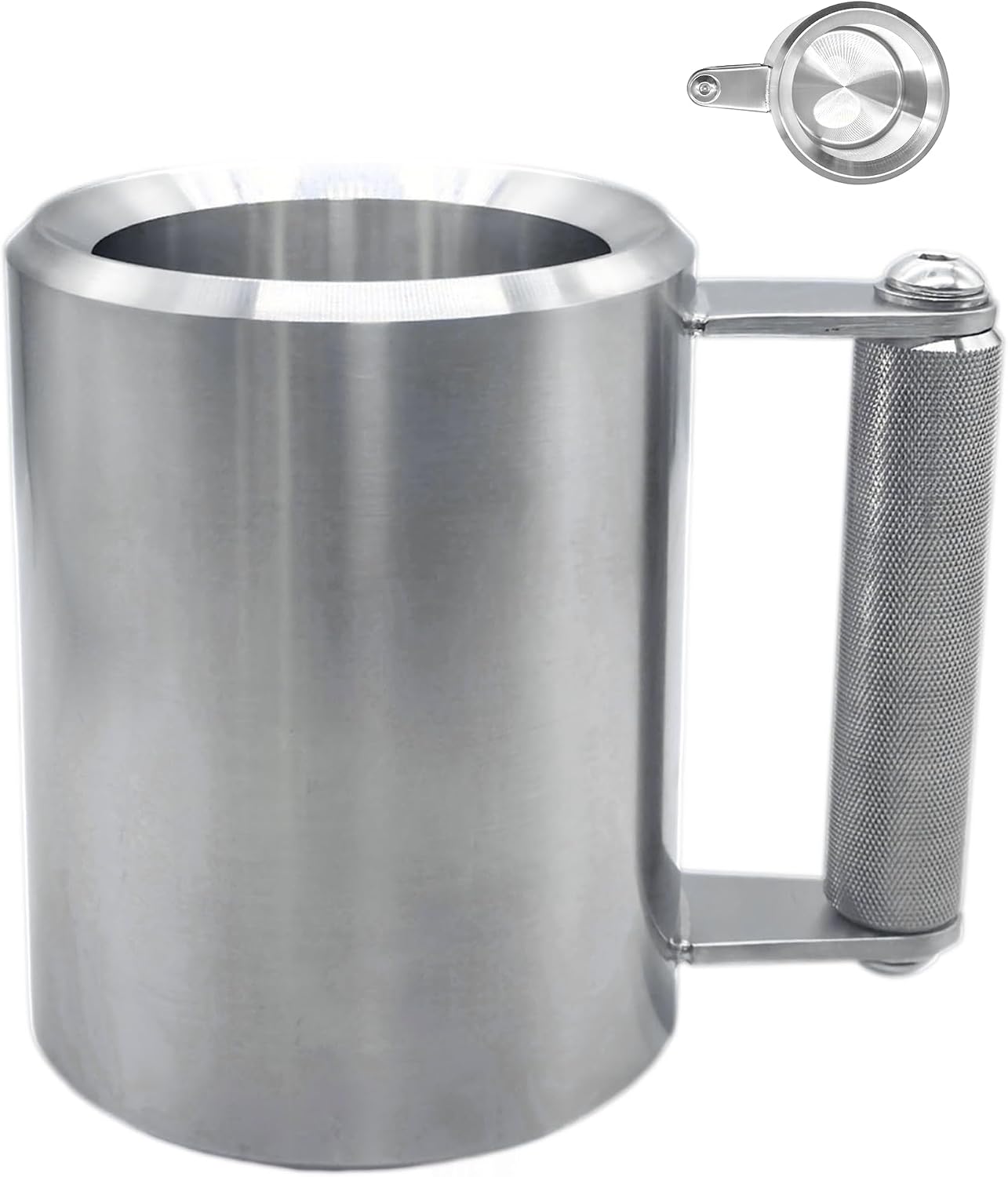 Heavy Mug, Dumbbell Cup 10KG/22LB, Stainless Steel Weighted Mug 400ML, Fitness Sports Cup, Suitable for Exercise, Beer and Coffee Lovers, Prank Gift
