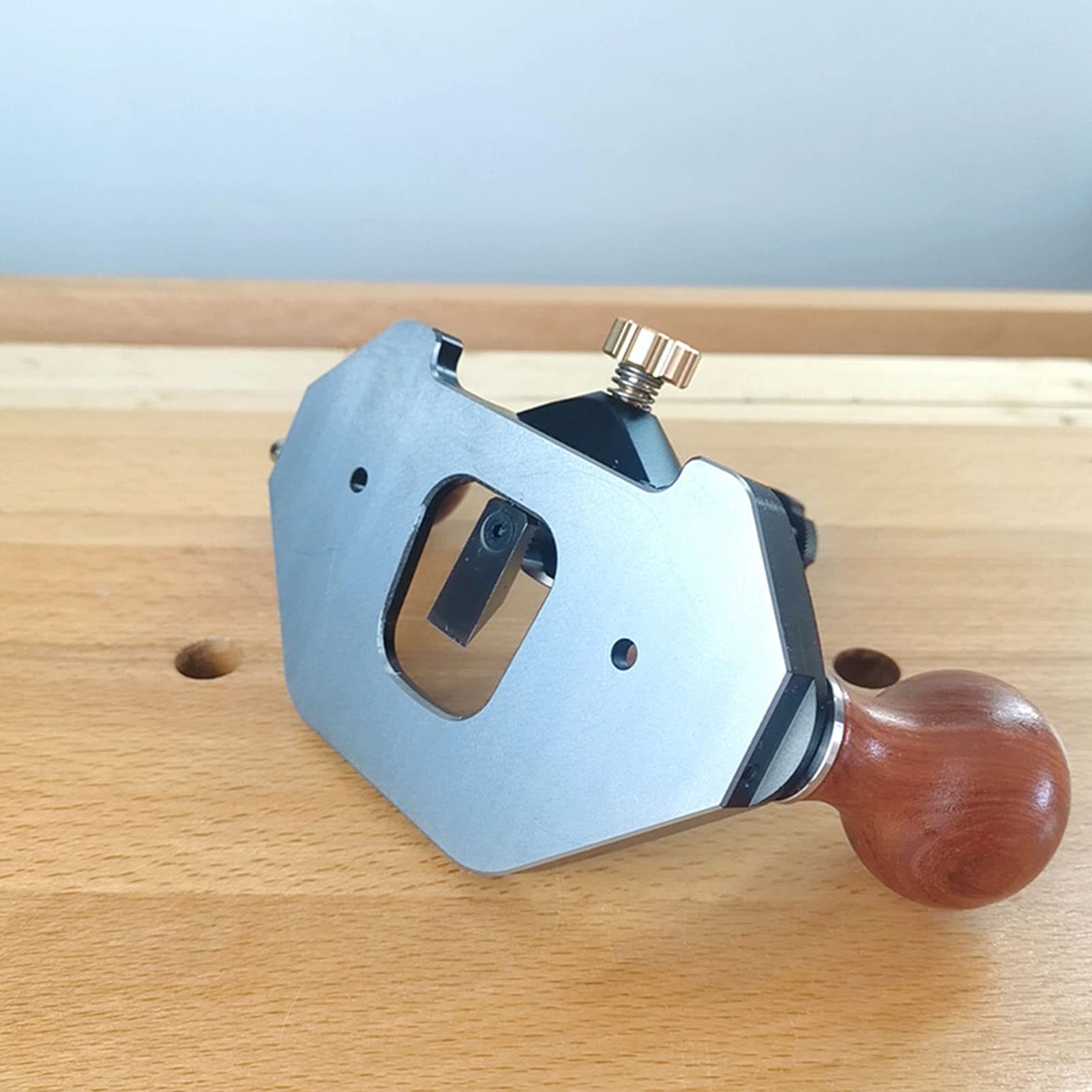 Router Plane, Pialla per la Lavorazione del Legno Regolabile Mini Pialla a Mano in Lega di Alluminio per L'industria della Carpenteria Fai-da-te