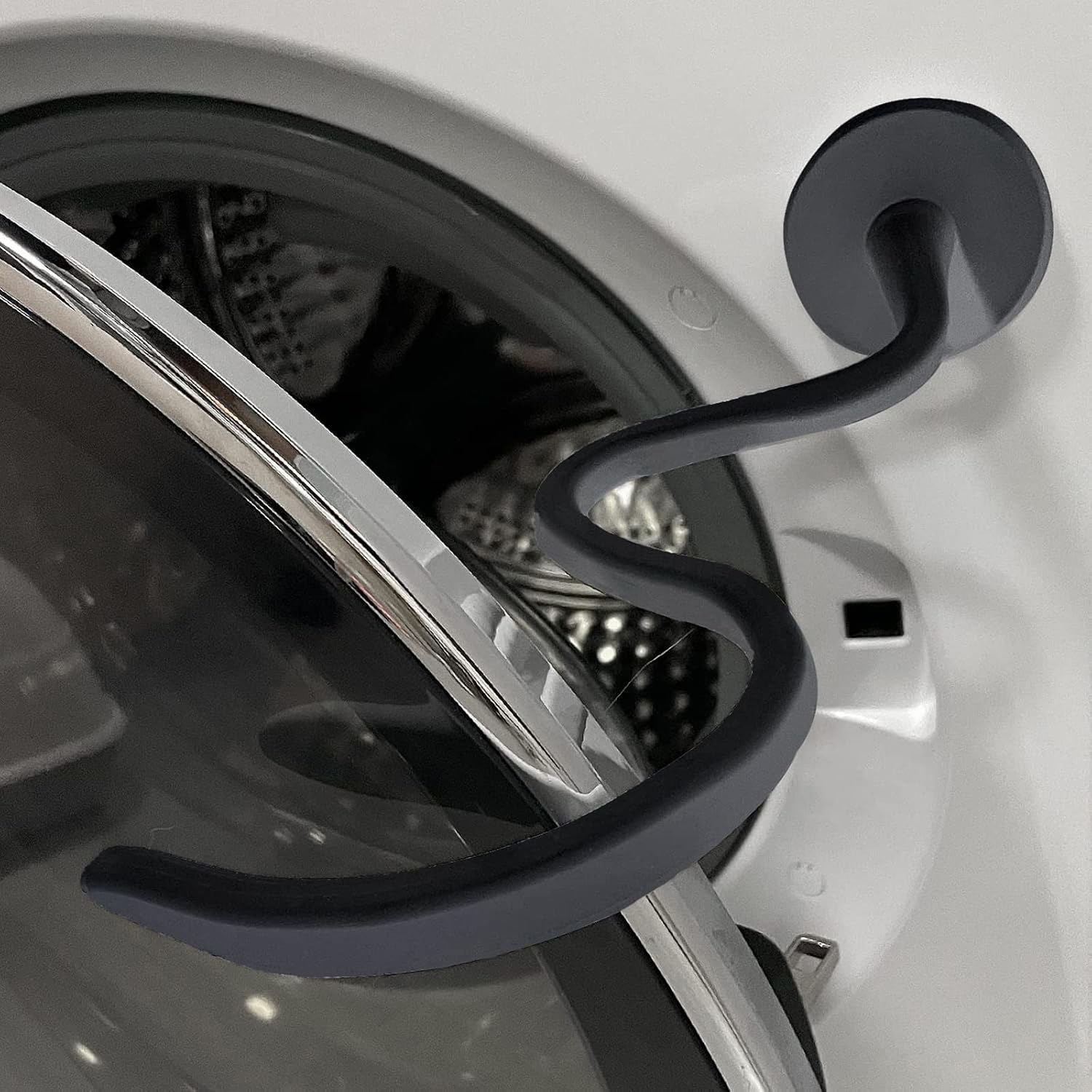 AWOKE Front Load Washer Door Prop, Magnetic Washing Machine Door Holder, Flexible Prop Fits Most Washing Machines