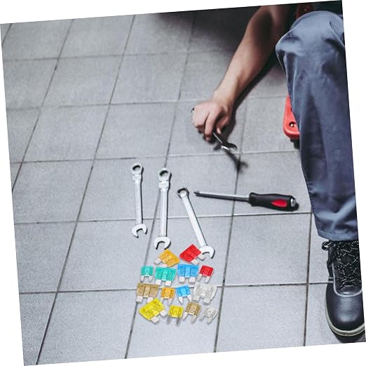 Kit de 220 fusibles para automóvil de aluminio, repuestos para auto, accesorios para motorhome miniatura 4