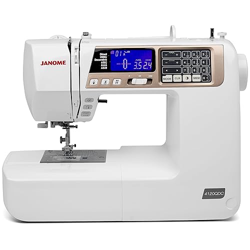 Janome 4120QDC-T Computerized Quilting and Sewing Machine with Bonus Quilt Kit