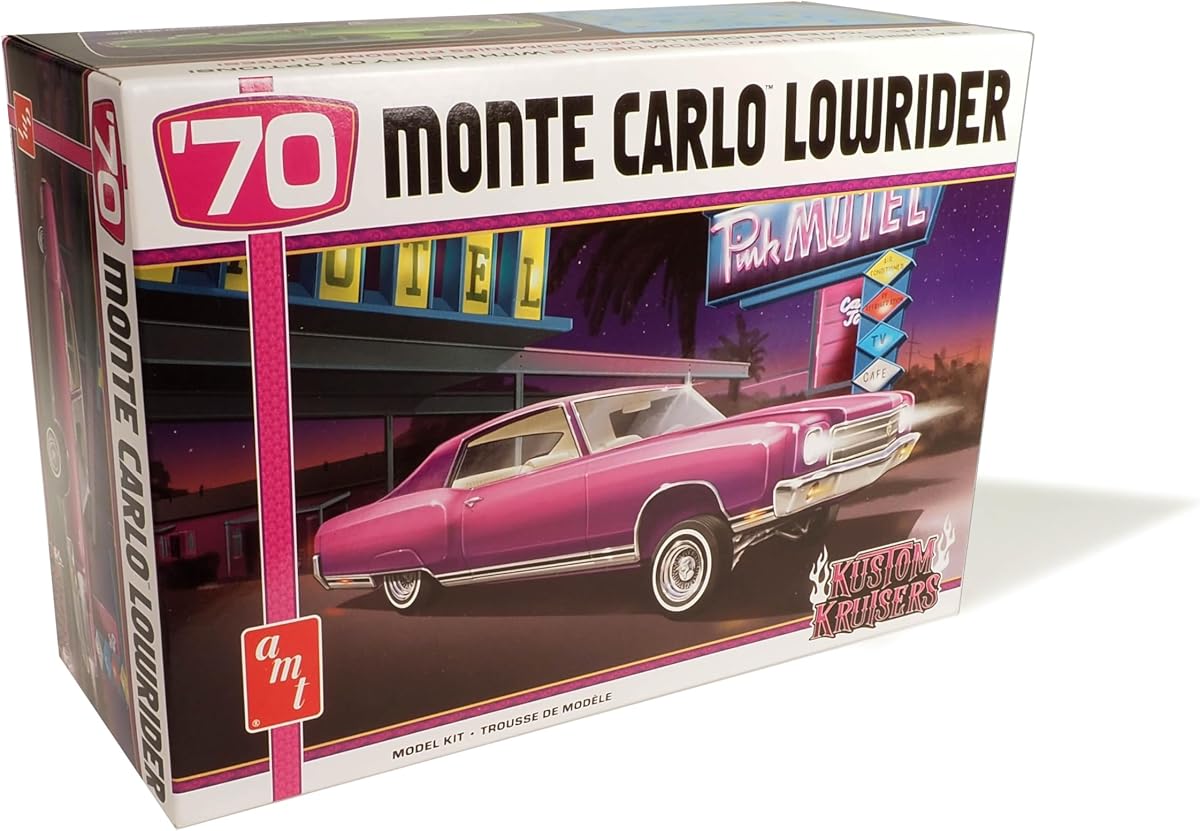 AMT 1970 Chevy Monte Carlo Lowrider 1:25 Scale Model Kit