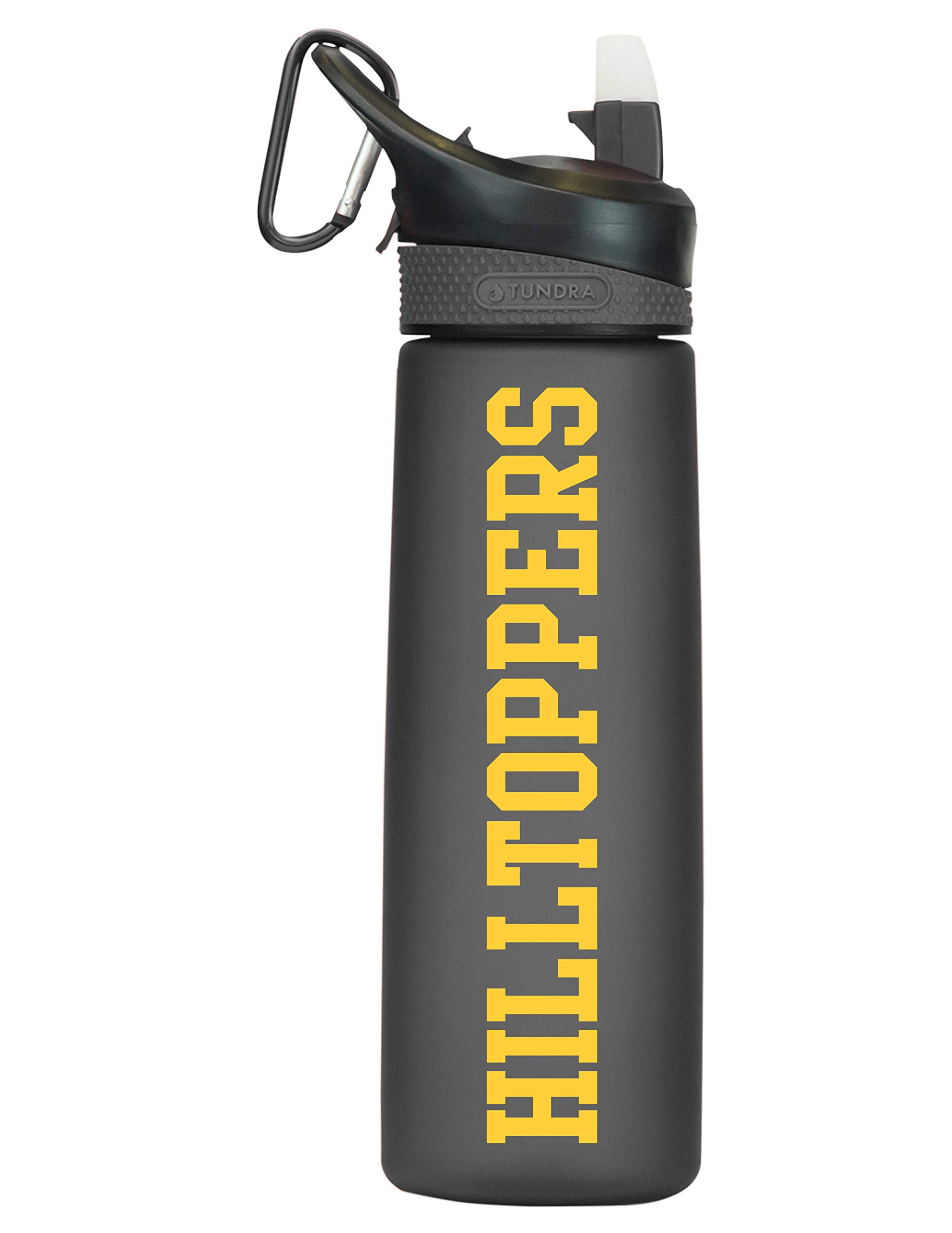 West Liberty University Tritan Plastic Frosted Sport Bottle, Design-1 - Black