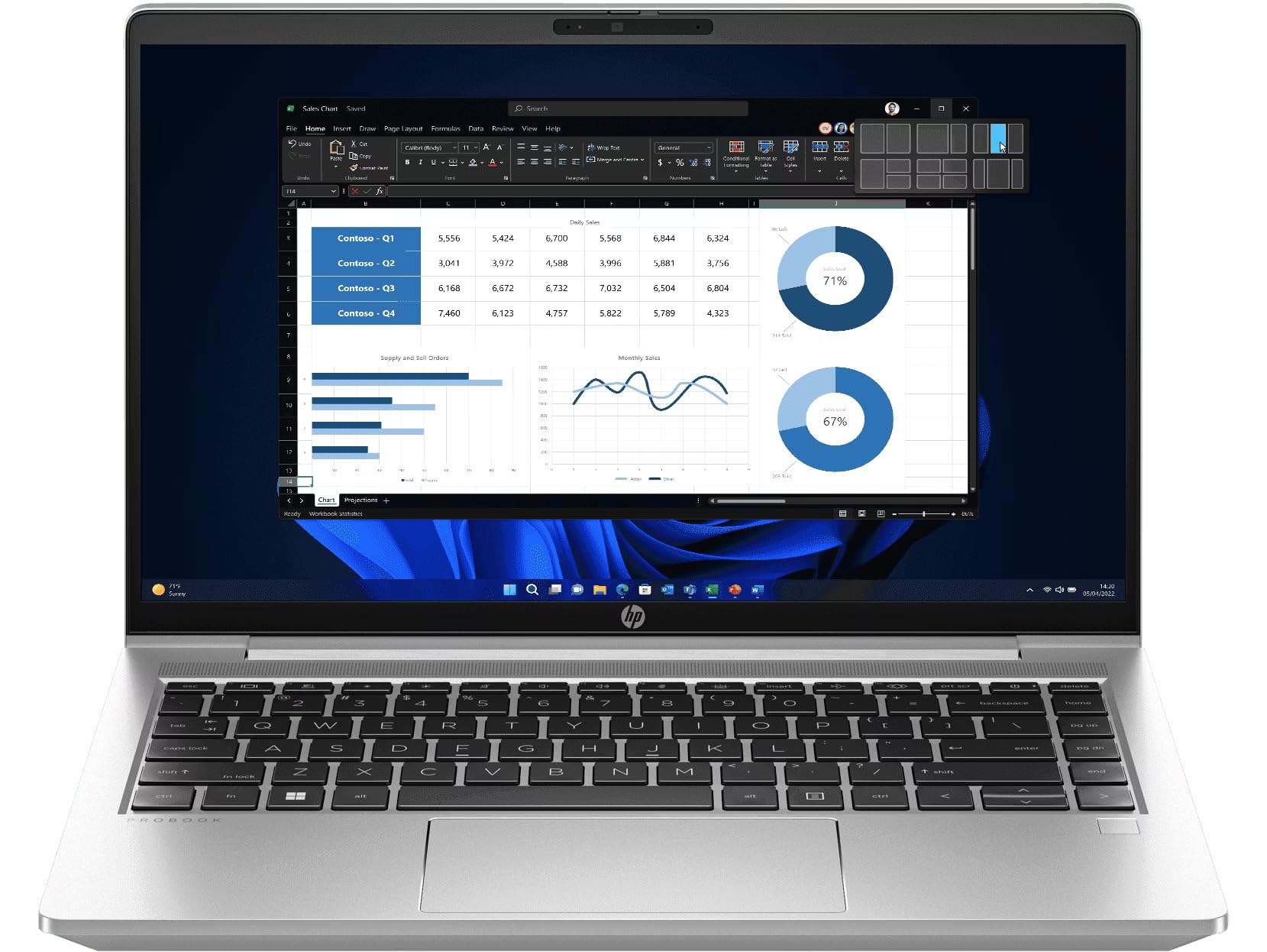 HP ProBook 440 G10 Business Laptop (Intel Core i7-1360P, 16GB RAM