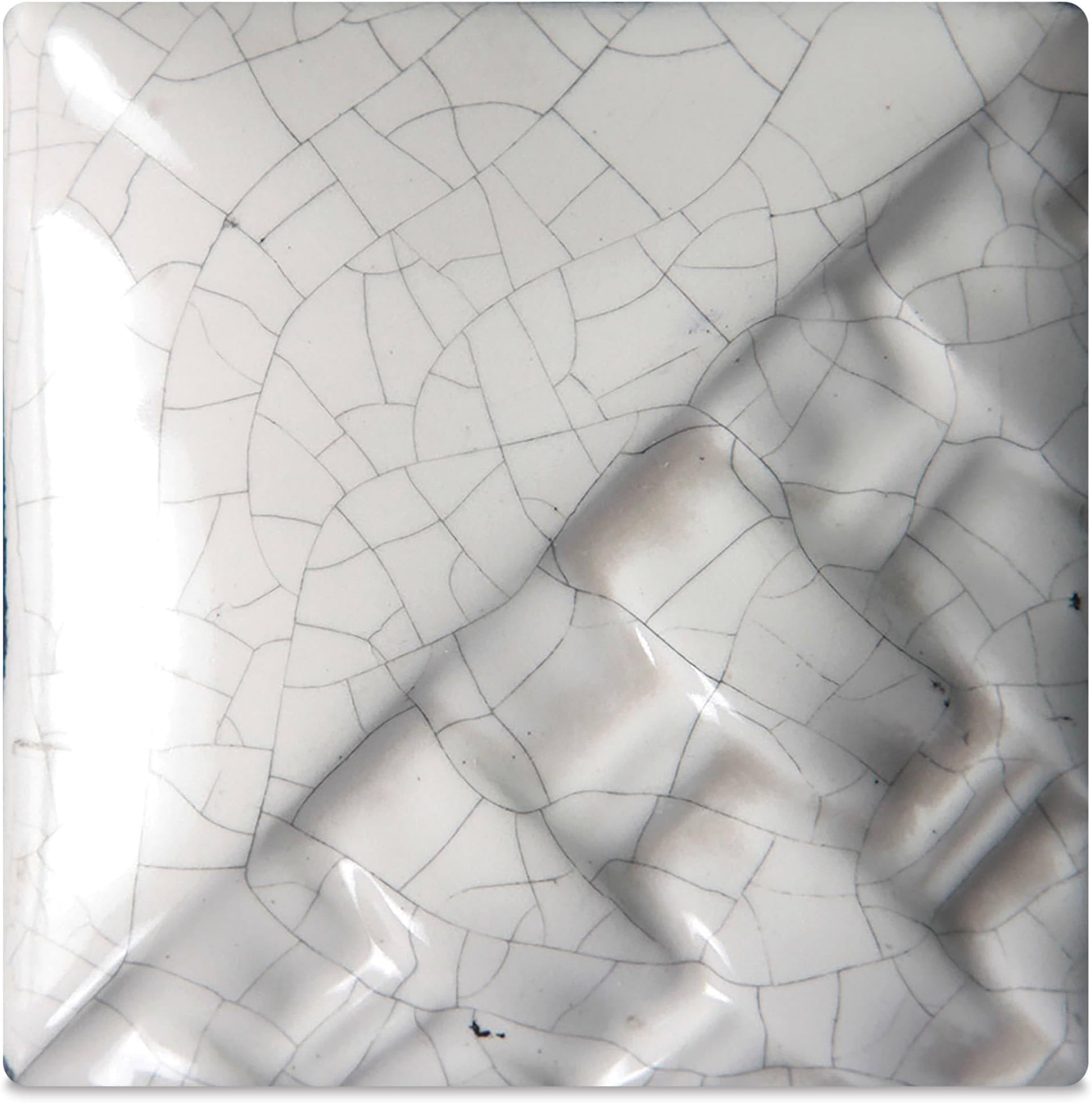 Mayco Raku Glaze for Ceramics and Pottery - RK 103 - White Crackle - Pint