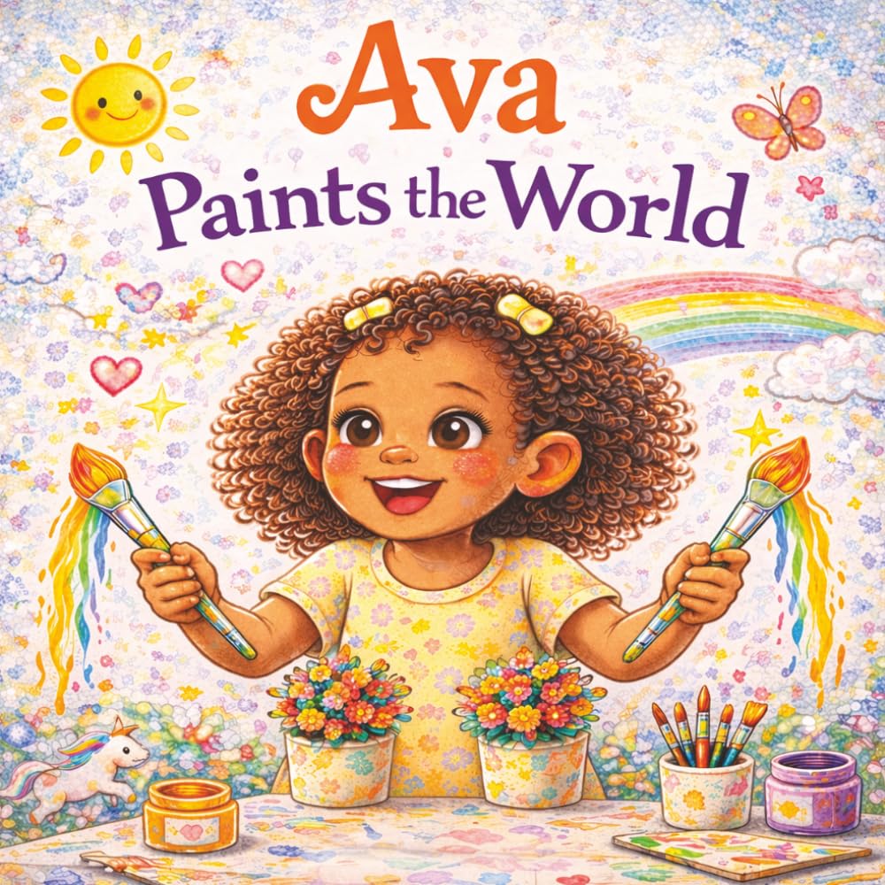 Ava Paints the World: A Picture Book About Creativity, Confidence, and Being Yourself