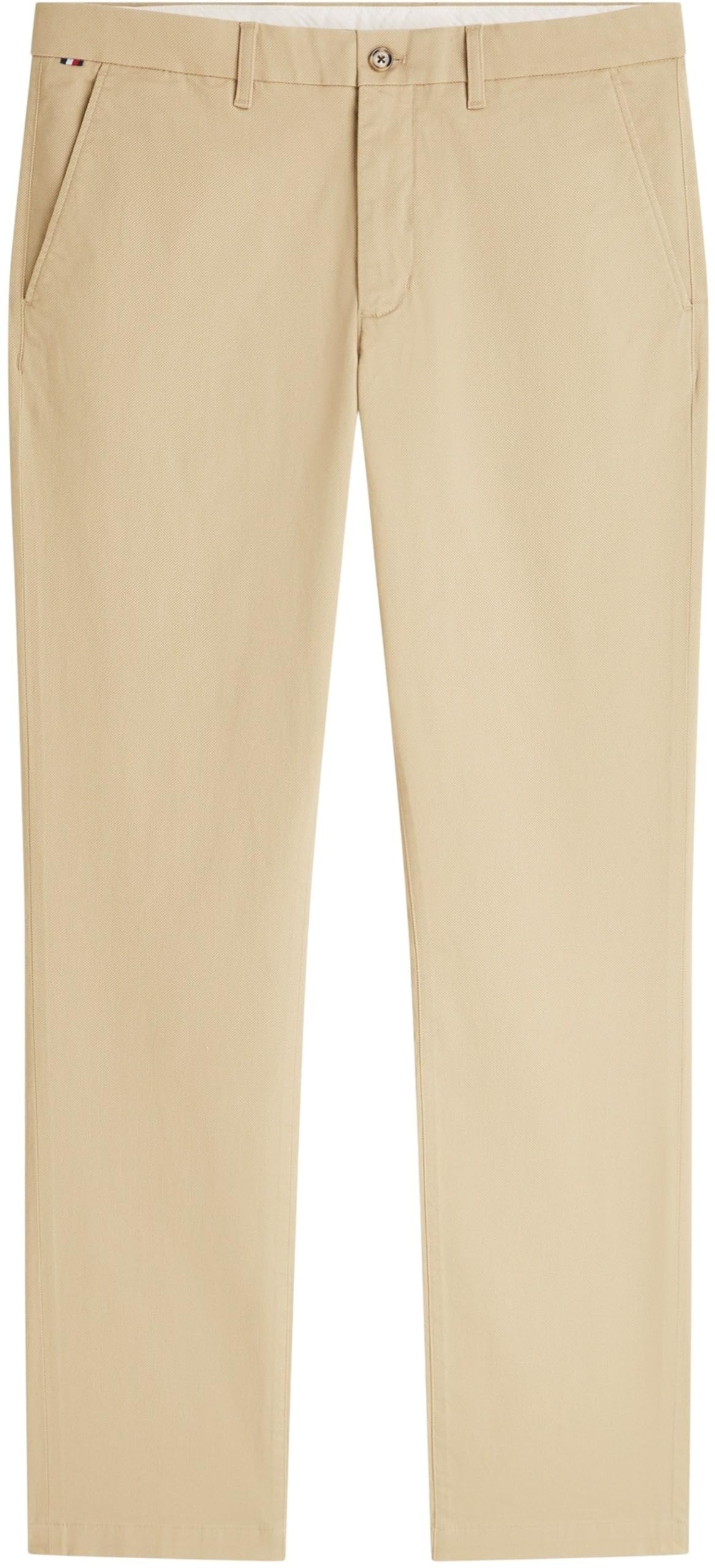 Tommy Hilfiger Herren Hose Chino Printed Structure Stretch