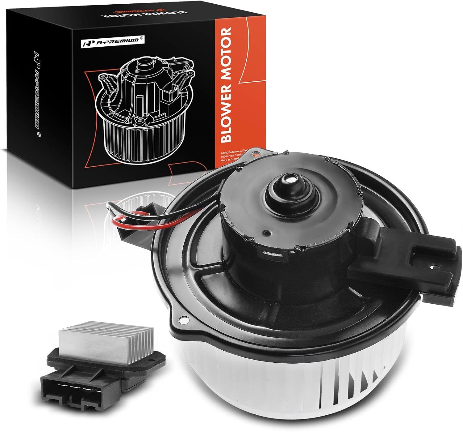 A-Premium HVAC Heater Blower Motor and Resistor Assembly Compatible with Lexus Vehicles - RX400h 2006-2008, RX330 2004-2006, ES300 2002-2006, Replace# 8710524020, 8716513010, 2-PC Set