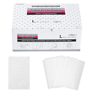 1000 Sheets Disposable Salon Perm Paper, Breathable Hair Perm Paper