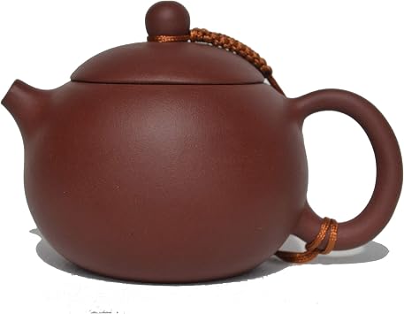 GDLK Yixing Xishi Teapot 6oz Chinese Zisha Clay Tea Pot Red
