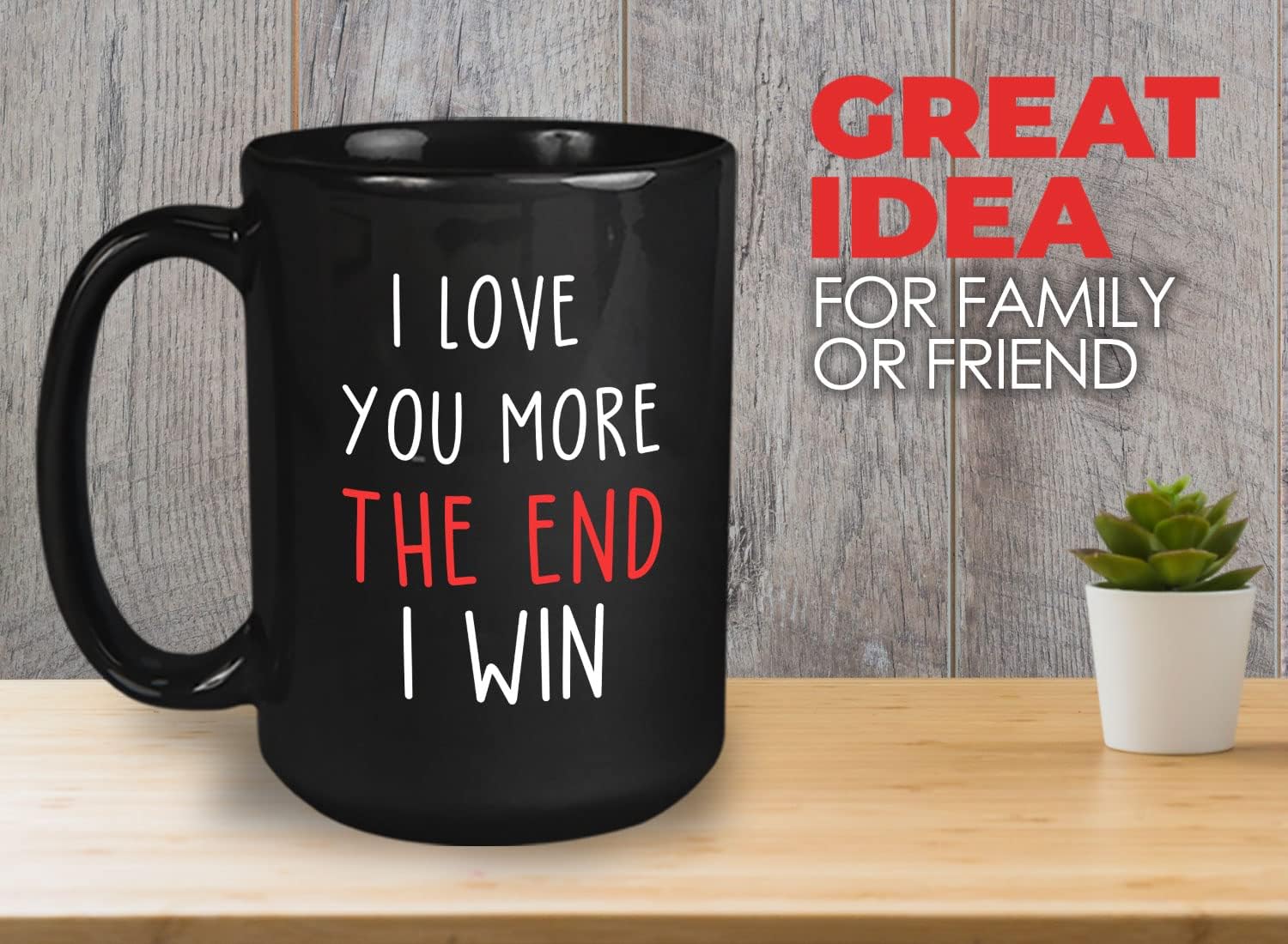Funny Mom Coffee Mug 15oz Black - I Love how we don’t need to say - Mother's Day Moms Fav Child Funny Joke Family s for Parents Son Daughter Saying