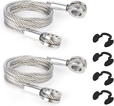 (2 pack) For HLK2047 Hood Strut Control Cable suitable for 1987-2010 Peterbilt 357 375 377 378 379, replaces parts L92-6000-0718, 924-5402