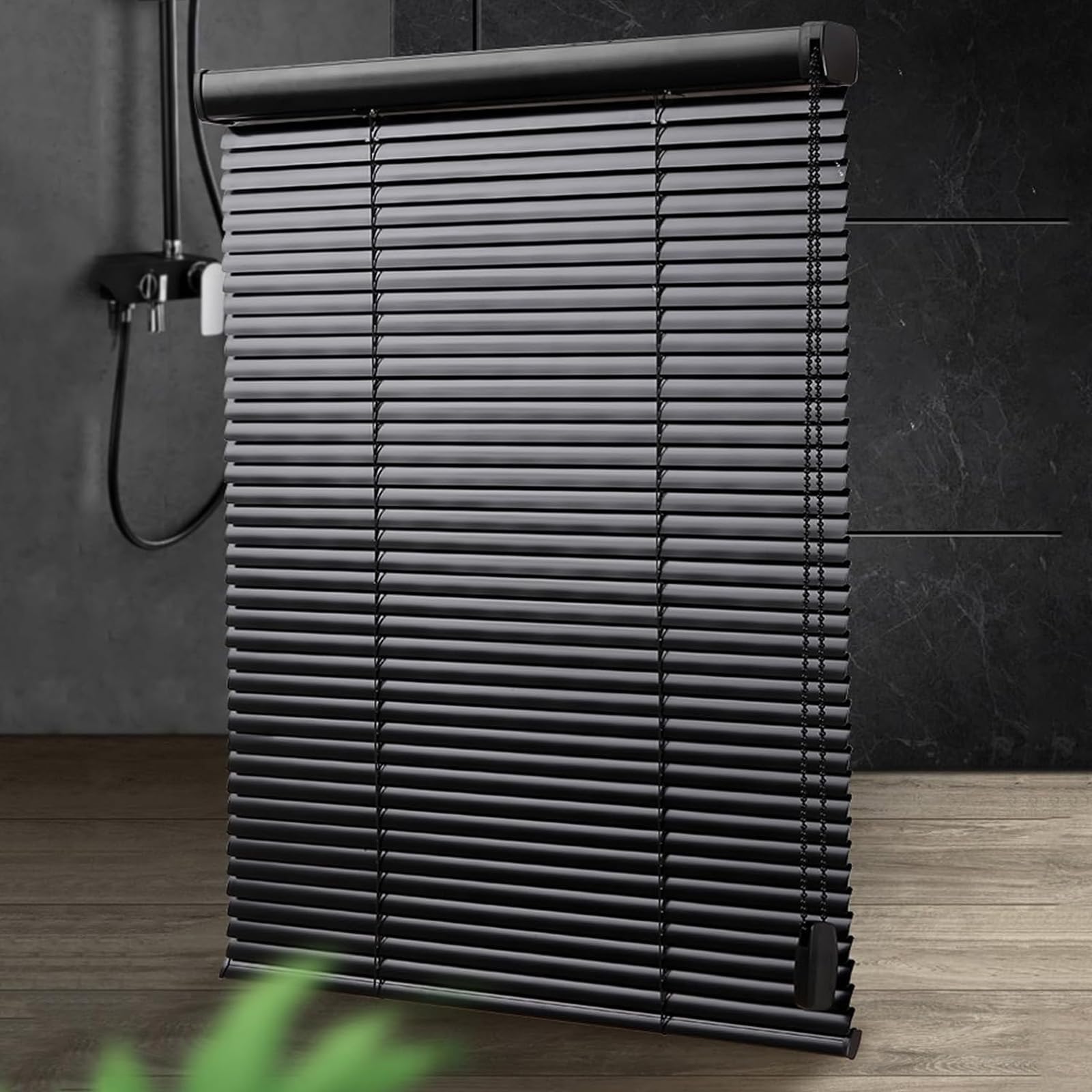 Persianas Venecianas de Aluminio A Tu Medida,Persiana De Metal,Estor Lamas de 25mm,Impermeable Anti-UV,para Hogar,Oficina,Baño,Dormitorio,Sala,Ancho x Alto (80cm x 160cm)