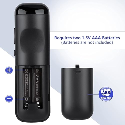 Miniatura 6 de Control remoto de repuesto para Onn Roku TVTCL Roku TVElement Roku TVHisense Roku TV Remote con Netflix Disney Plus HULU SlingSolo funciona con Roku