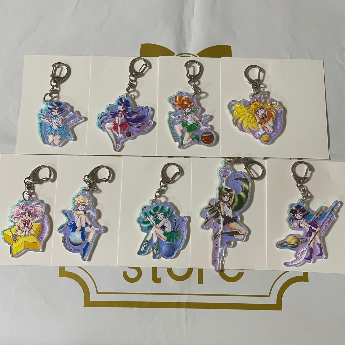 サターン レゾネ展 アクリルキーホルダー オーロラ セーラームーン