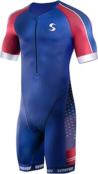 Amazon.com: Synergy Triathlon Tri Suit - Men's Elite Short Sleeve