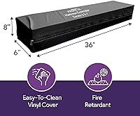 Vista 4 de Extensor de colchón de cama de hospital - Extensor de cama para dormitorio y camas de hospital - Seguridad de prevención de atrapamiento ajustable