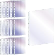 Clear Pockets [100 Sheets] Pocket File Replaceable (B5 [100 Sheets])