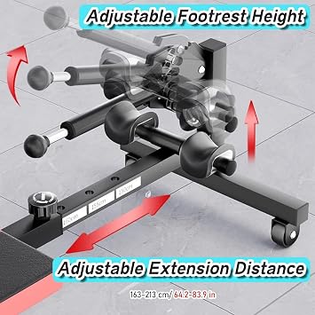 Traction Table for Spine Stretching, Back Stretch Bench with Inflatable Lumbar Cushion & Cervical Traction Belt, Home Stretchs Decompression Machine