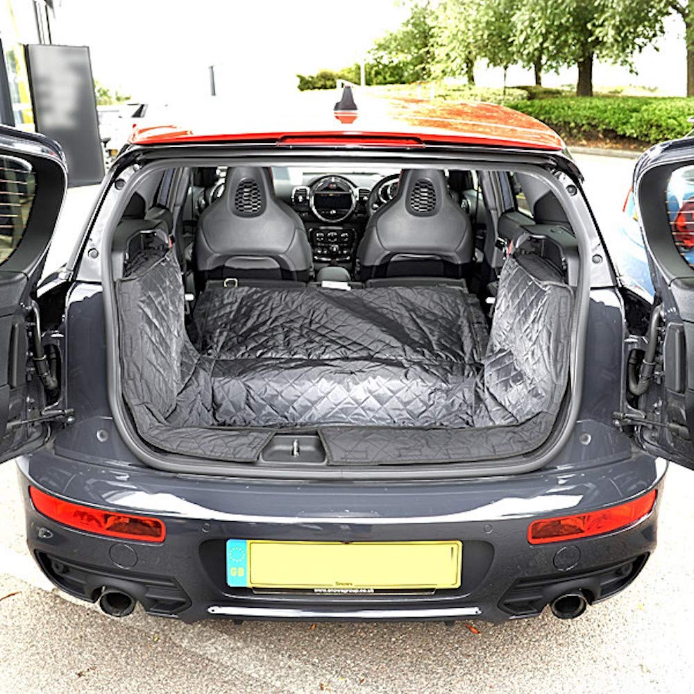 UK Custom Covers QBL278B - Tappetino trapuntato su misura, colore: Nero
