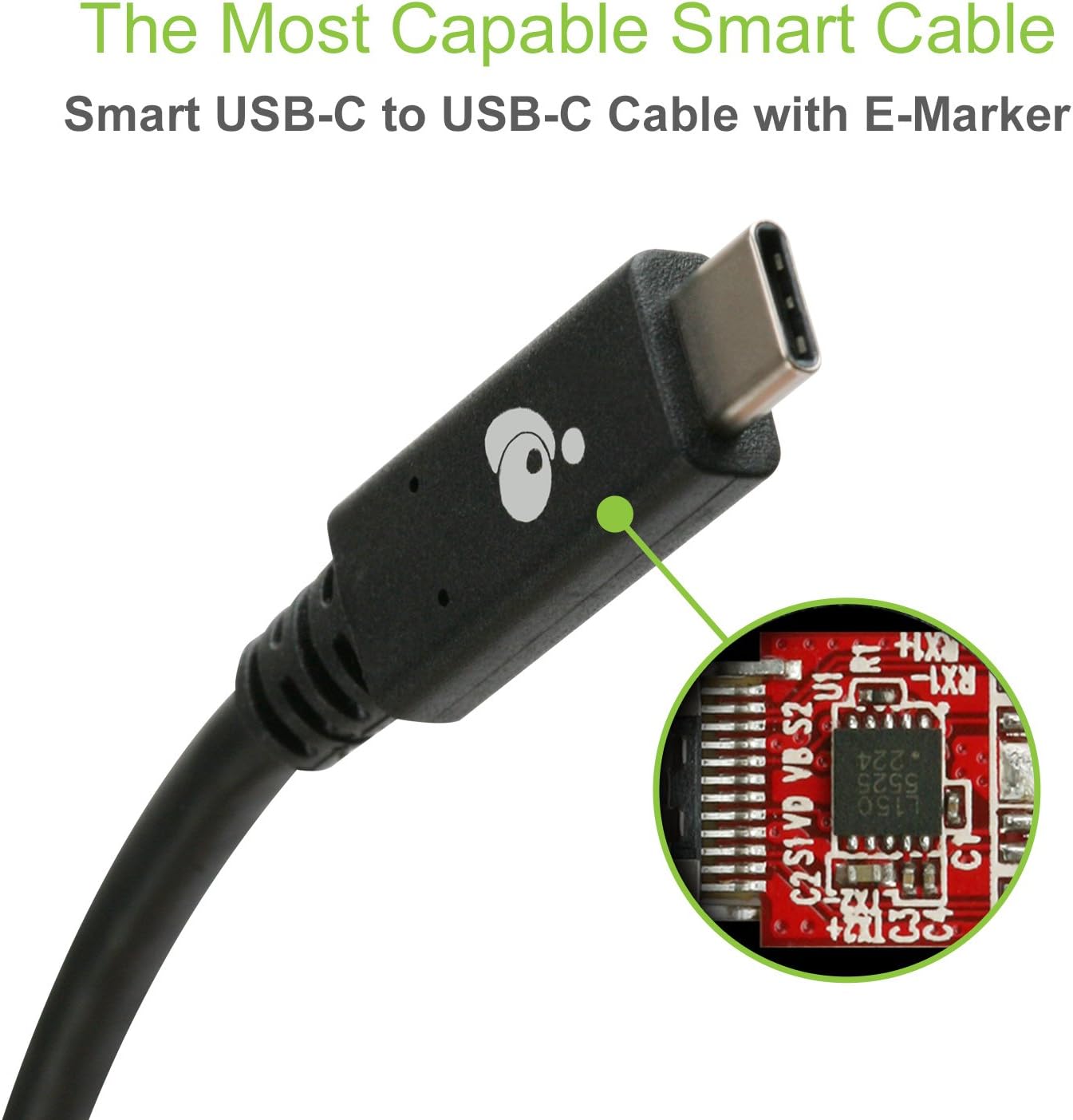IOGEAR USB-C to USB-C 3.1 Gen 2 6Ft Cable, Power Delivery 100W, Data Rate Up To 10Gbps, MacBook, iPad Pro 2020, Chromebook - Image 4