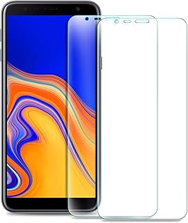 Yocktec Samsung Galaxy J4 Plus Protector de Pantalla, Protector de Vidrio Templado con [Dureza 9H] [Crystal Clear] [Scratch Resist] para Samsung SM-J415FN Galaxy J4+ 2018 Smartphone [2 Paquete]