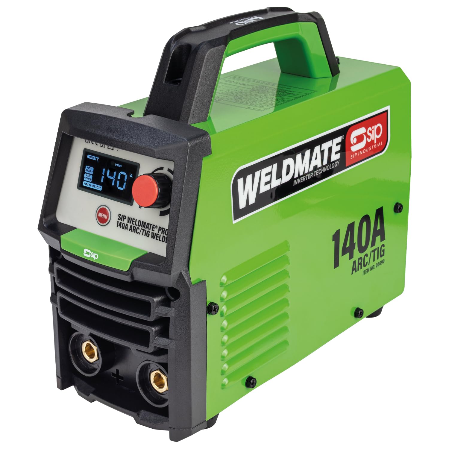 SIP WELDMATE® PRO 140A ARC/TIG Inverter Welder - 05690