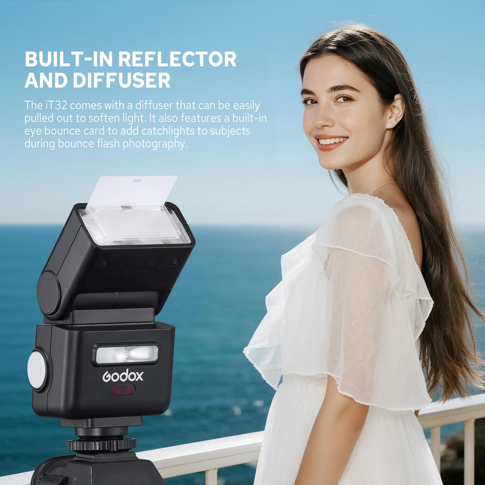 Godox iT32 Camera Flash Kit Sony 2.4G TTL HSS Magnetic Hotshoe Trigger