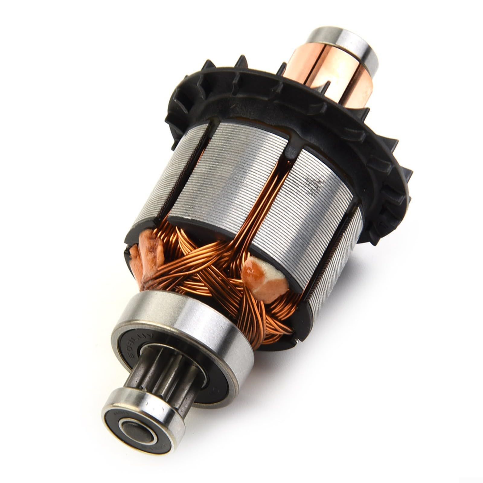 Armatura del motore di ricambio e supporto per spazzola di carbone per trapano a percussione SDS da 18 V DCH243 DCH253 DCH143 DCD931 DCD936 Kit di riparazione per utensili elettrici