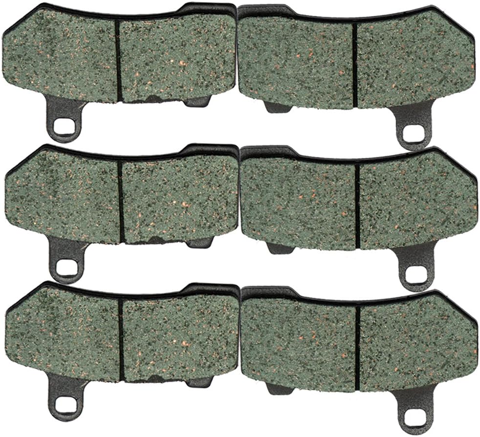 Sintered Brake Pad For 08-22 FLHR Road King FLHX Street Glide, 08-20 FLHTCU Ultra Classic Electra Glide VRSCDX Night Rod, 15-22 Road Glide FLTRX Limited FLHXS Street Glide Special: Automotive