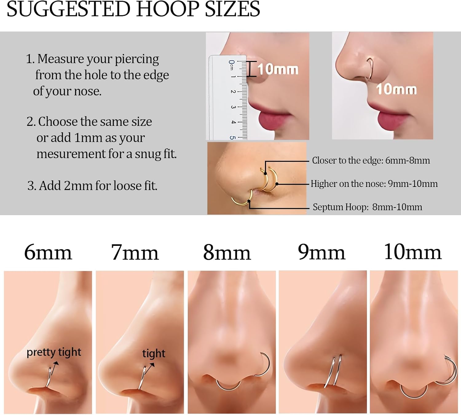 Nostril Nose Ring Styles Nostril Piercing Nose Piercing 101: Types