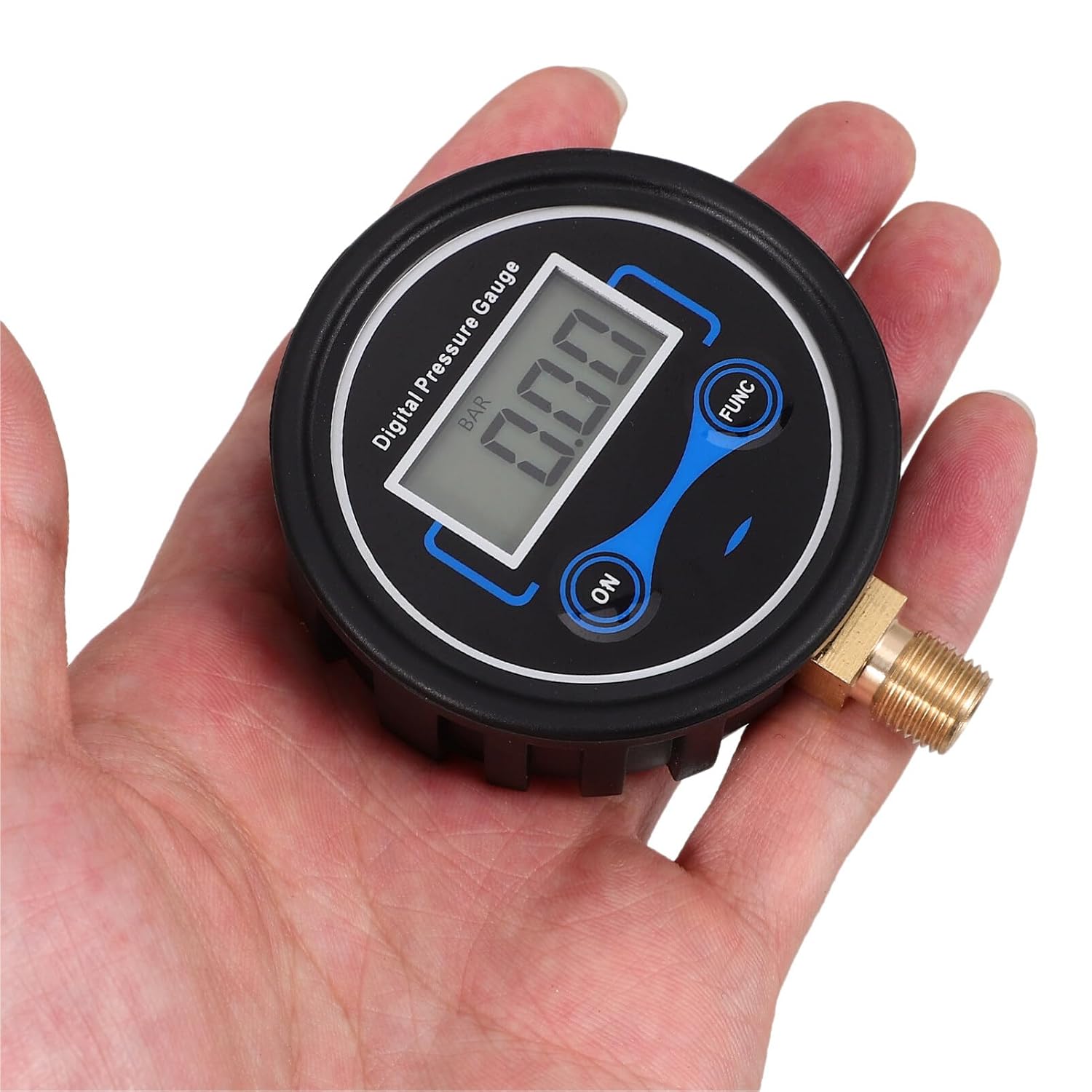 SOLUSTRE Digital Tire Pressure Gauge Car Tyre Pressure Testing Tool Tire Pressure Measuring Device