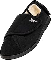 Vista 27 de EuropeanSoftest - Pantuflas clásicas con forro de rizo francés para mujer, con espuma viscoelástica 80-D, transpirables, lavables, para interiores