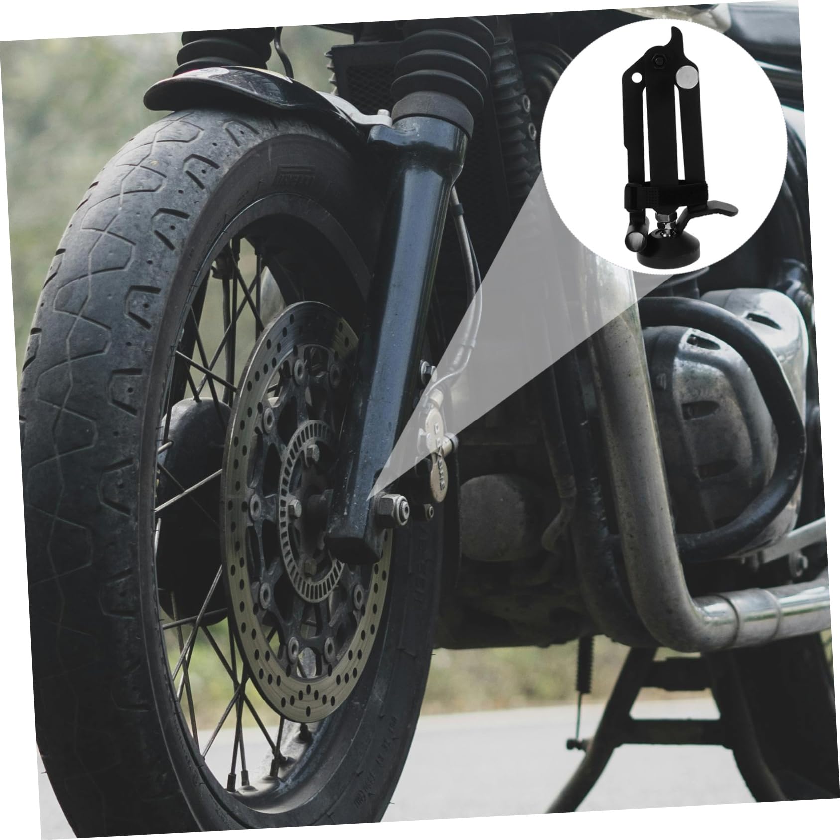 Sollevatore Per Ruote Di Motocicletta Cavalletto Pieghevole Per Attrezzo Per Sollevamento Delle Ruote Di Motocicletta