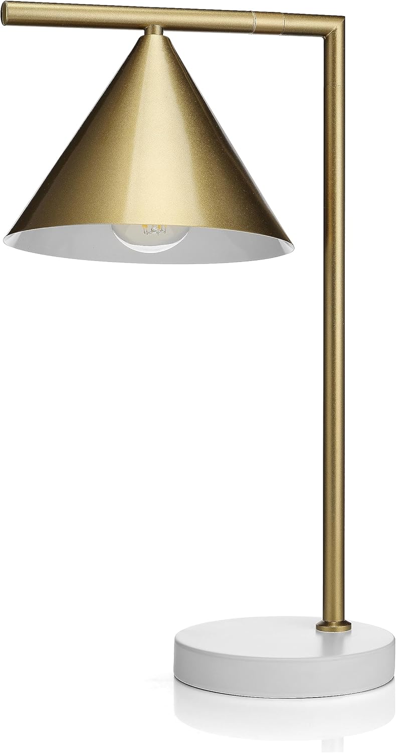 Rumi Lighting Industrial LED Bed Side Lamp Rustic Metal 40W Bulb