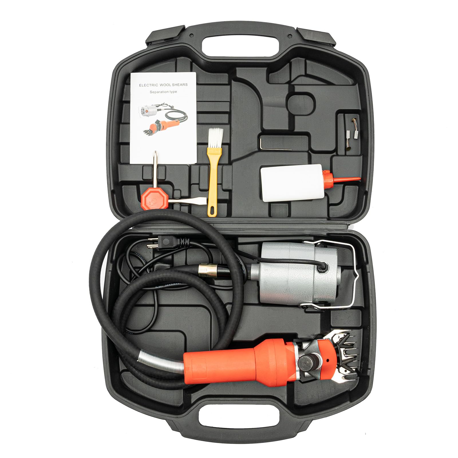 Sheep Shears Heavy Duty Clippers,1200W Pro Sheep Shearing Clippers AC 110V/60HZ Professional Animal Shearing Machine 2800r/min for Grooming Sheep Goats Horses Large Dog Thick Coats Animals