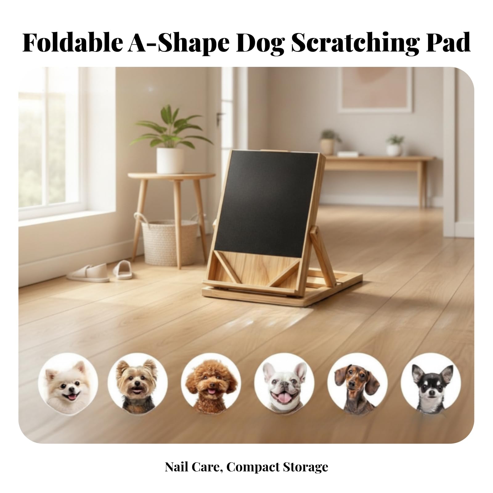 Limatore Unghie per Cani in Legno