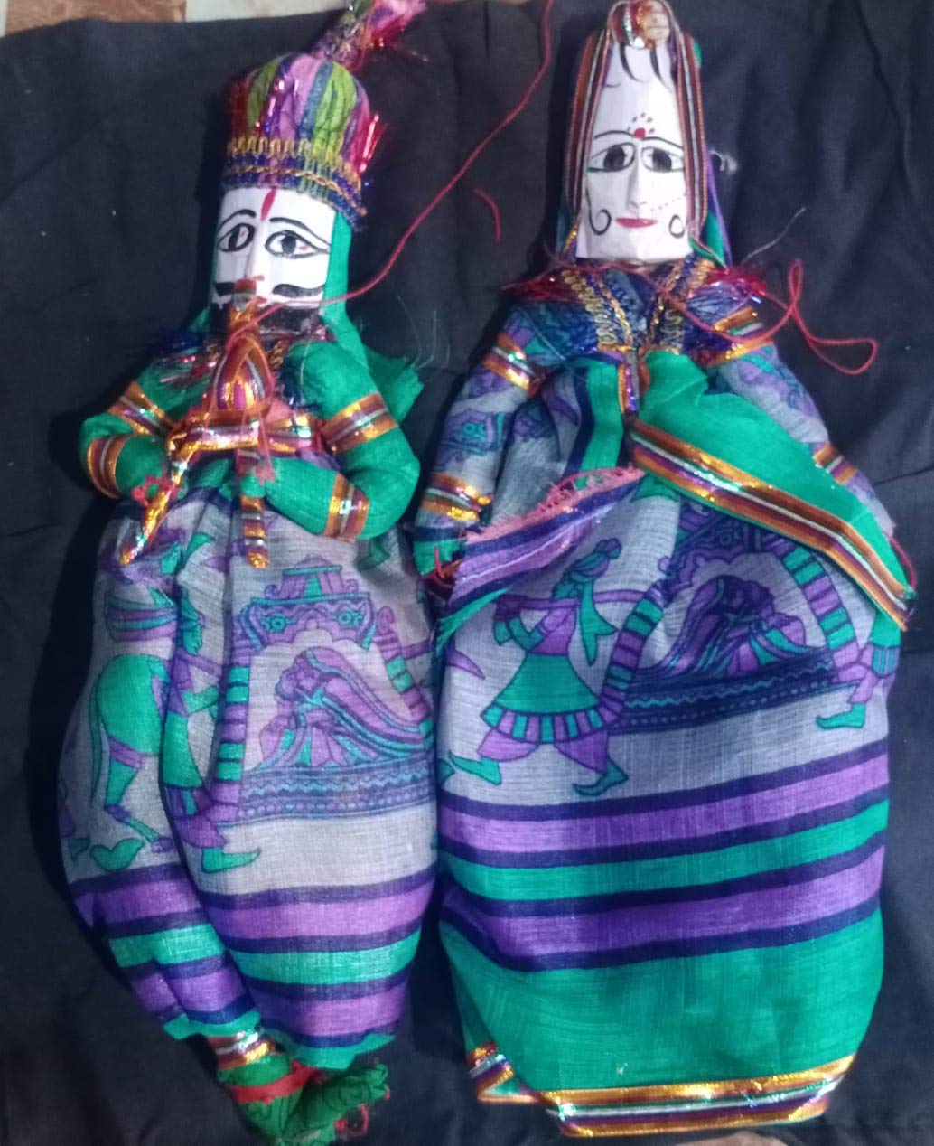 A.N Treasure Rajasthani Puppets (Kathputli) Rajasthani Handicraft