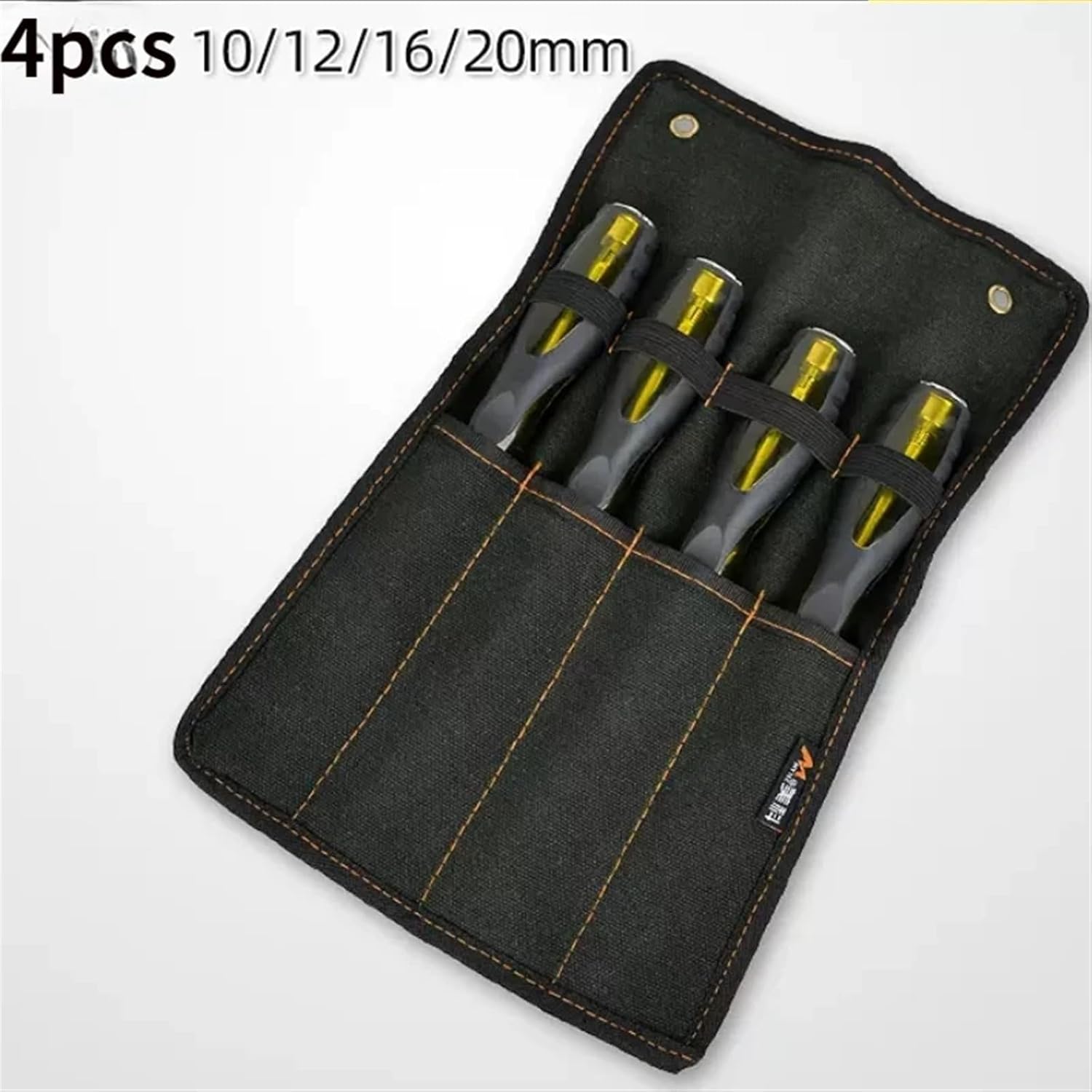 Wood Chisel Set CRV Steel Carving Chisel Professional Chisel Knife Hand Tool Set For Basic Detailed Carving Woodworkers Gouges (Size : 4pcs-01)
