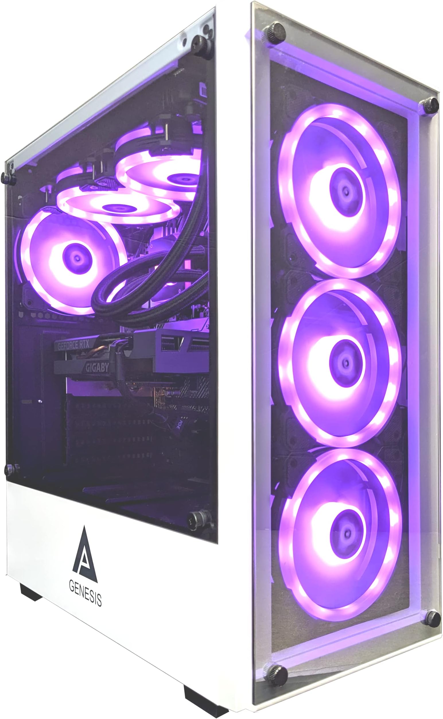 Cobratype Anaconda Gaming Desktop PC - Intel i9-10900F, RTX 3070 Ti, 32GB DDR4, 1TB NVMe, AIO Liquid Cooler