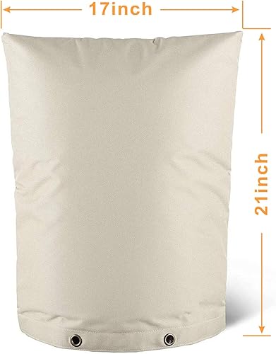 Miniatura 5 de JIUBRA - Funda aislante para prevención de reflujo de 17 pulgadas de ancho x 21 pulgadas de alto, cubierta de valor reductor de presión para