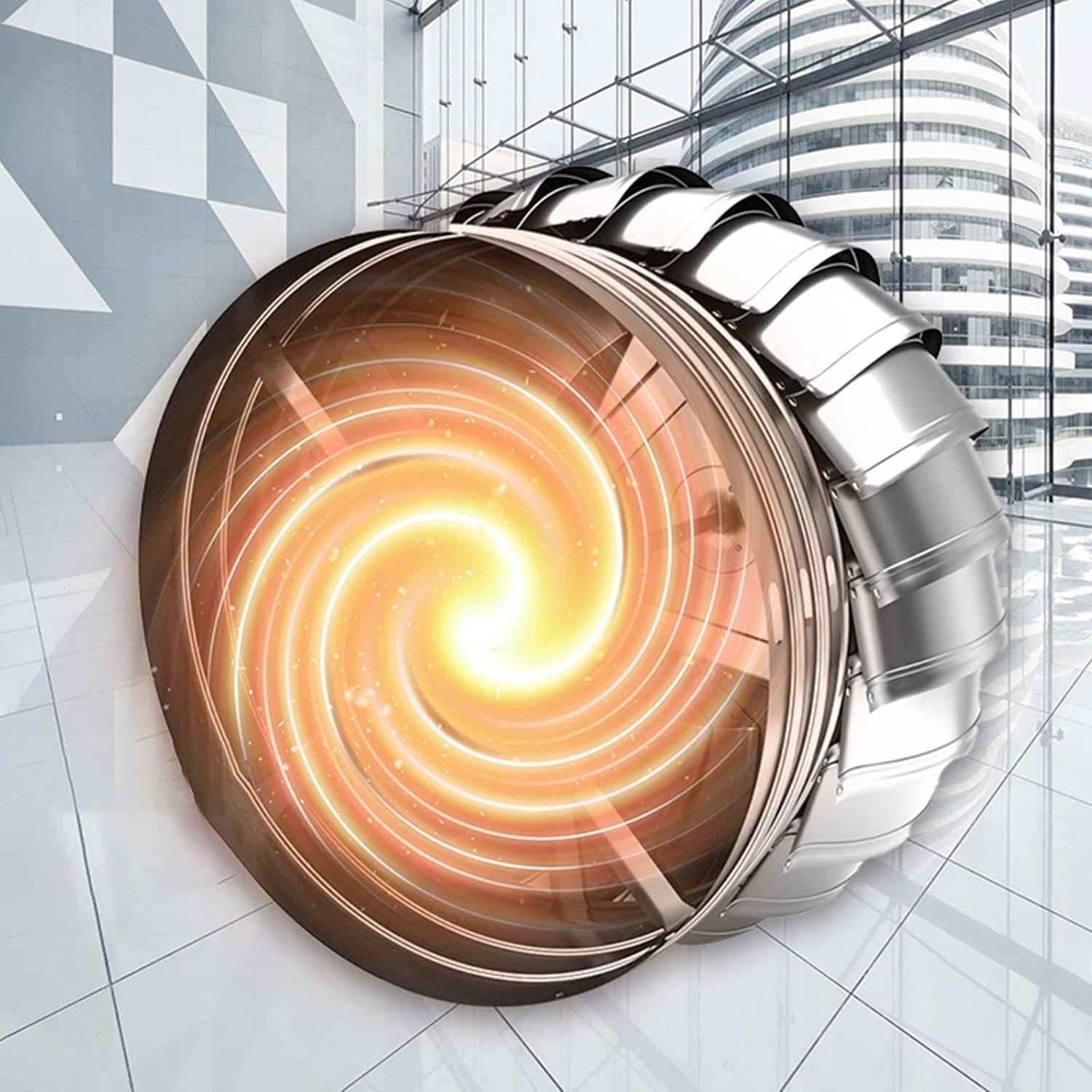 ZAQYCM 4 6 8 10 12 14 Inch Wind Turbine Cover for Home Roof